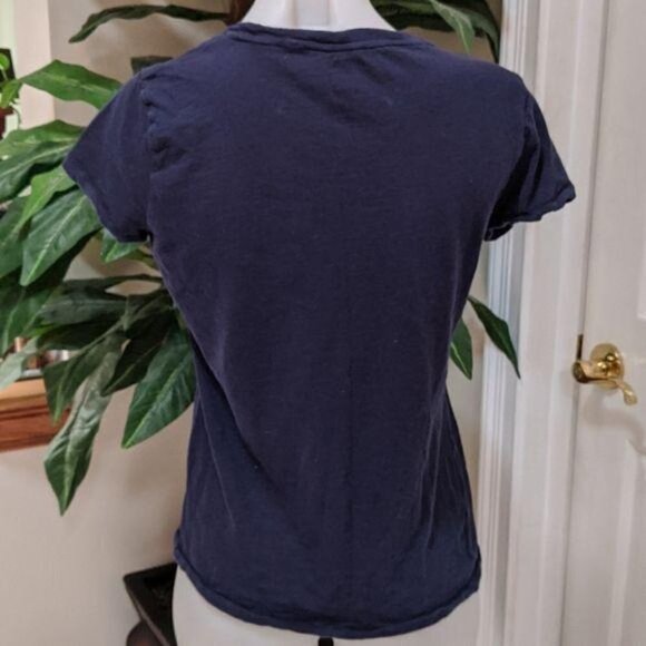 Michael Kors Fitted Short Sleeve Graphic Size Med - Picture 5 of 7